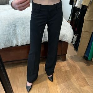 LOFT black straight leg trousers - only worn once & in perfect condition!